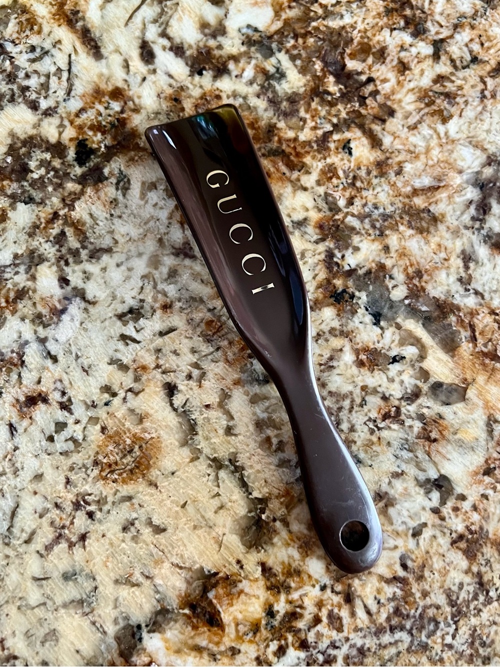 Gucci Dark Brown Shoe Horn